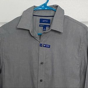 👔2 for $20👔 NWOT - APT 9 Premier Flex Slim Fit - Button Up Dress Shirt - Small